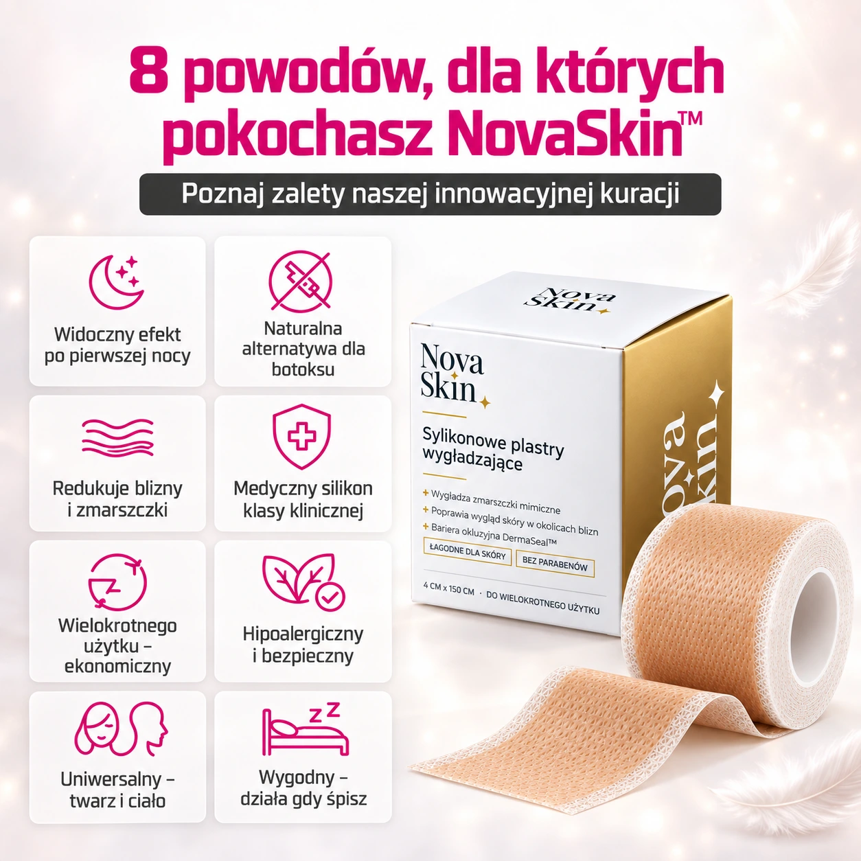 NovaSkin™ – Wygładź zmarszczki i blizny w 14 dni